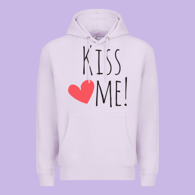 Kiss Me Premium Hoodie Designed By Artisfamous
