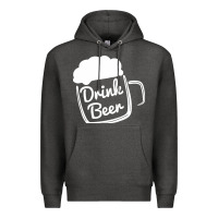 Charcoal Heather cool drink beer Premium Hoodie - artisFamous