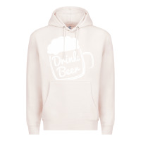 Pale Pink cool drink beer Premium Hoodie - artisFamous