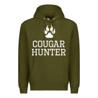 Army Green cougar hunter Premium Hoodie - artisFamous