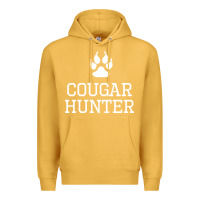 Mustard cougar hunter Premium Hoodie - artisFamous