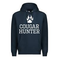 Navy cougar hunter Premium Hoodie - artisFamous