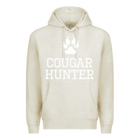 Oatmeal Heather cougar hunter Premium Hoodie - artisFamous
