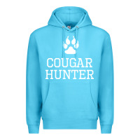 Ocean Blue cougar hunter Premium Hoodie - artisFamous