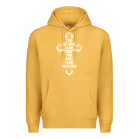 Mustard christian recovery Premium Hoodie - artisFamous