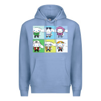 Colony Blue cinnamoroll collection Premium Hoodie - artisFamous