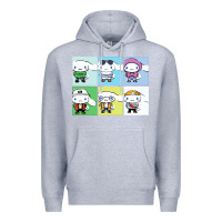 Heather Grey cinnamoroll collection Premium Hoodie - artisFamous