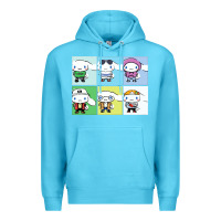 Ocean Blue cinnamoroll collection Premium Hoodie - artisFamous