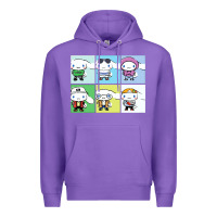 Purple cinnamoroll collection Premium Hoodie - artisFamous