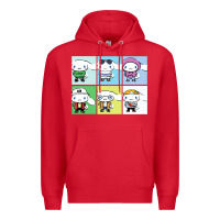 Red cinnamoroll collection Premium Hoodie - artisFamous