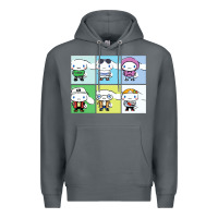 Rock cinnamoroll collection Premium Hoodie - artisFamous