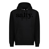 Black christian salty Premium Hoodie - artisFamous