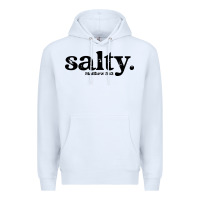 White christian salty Premium Hoodie - artisFamous