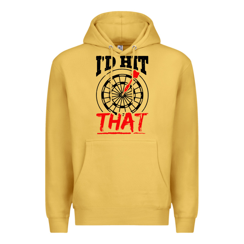 I'd Hit That Darts Premium Hoodie by artisFamous | Teevron