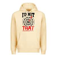 Pina Colada i'd hit that darts Premium Hoodie - artisFamous