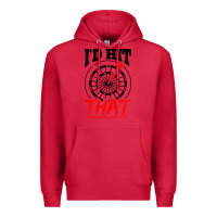 Cardinal i'd hit that darts Premium Hoodie - artisFamous