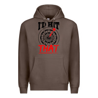 Coffee i'd hit that darts Premium Hoodie - artisFamous