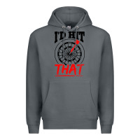 Rock i'd hit that darts Premium Hoodie - artisFamous