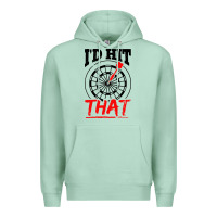 Seafoam i'd hit that darts Premium Hoodie - artisFamous