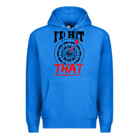 True Royal i'd hit that darts Premium Hoodie - artisFamous