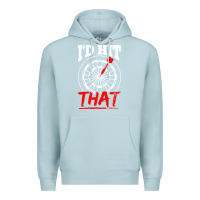 Blue Mist i'd hit that darts Premium Hoodie - artisFamous