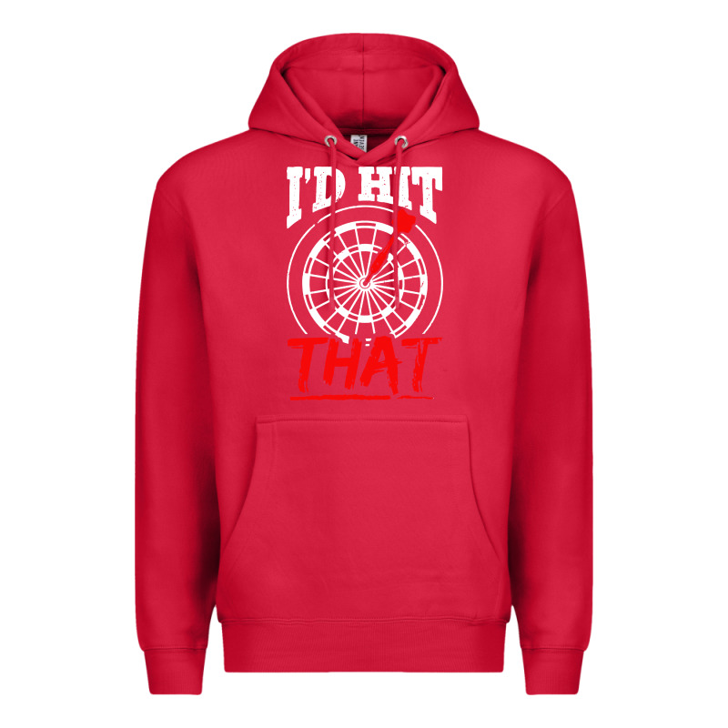 I'd Hit That Darts Premium Hoodie by artisFamous | Teevron