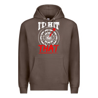 Coffee i'd hit that darts Premium Hoodie - artisFamous