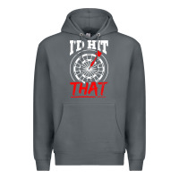 Rock i'd hit that darts Premium Hoodie - artisFamous