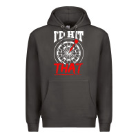 Smoke i'd hit that darts Premium Hoodie - artisFamous