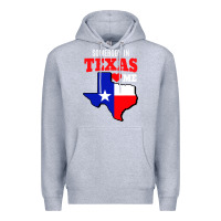 Heather Grey state of texas somebody loves me Premium Hoodie - artisFamous