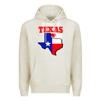 Oatmeal Heather state of texas somebody loves me Premium Hoodie - artisFamous