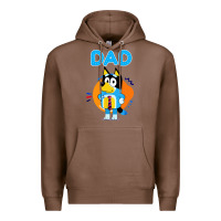 Chestnut bluey dad lover forever Premium Hoodie - artisFamous