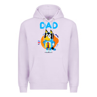 Lilac bluey dad lover forever Premium Hoodie - artisFamous