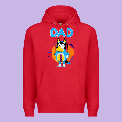 Bluey Dad Lover Forever Premium Hoodie Designed By Artisfamous