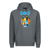 Rock bluey dad lover forever Premium Hoodie - artisFamous