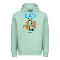 Seafoam bluey dad lover forever Premium Hoodie - artisFamous
