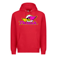 Red thrush Premium Hoodie - artisFamous