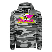 Slate Camo thrush Premium Hoodie - artisFamous