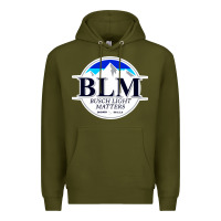 Army Green buschs light matters Premium Hoodie - artisFamous