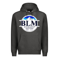 Charcoal Heather buschs light matters Premium Hoodie - artisFamous