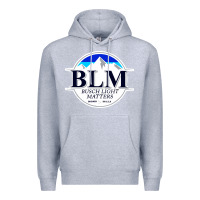 Heather Grey buschs light matters Premium Hoodie - artisFamous