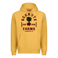 Mustard the office schrute farms premium Premium Hoodie - artisFamous