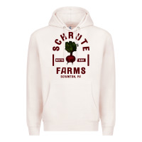 Pale Pink the office schrute farms premium Premium Hoodie - artisFamous