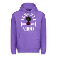Purple the office schrute farms premium Premium Hoodie - artisFamous
