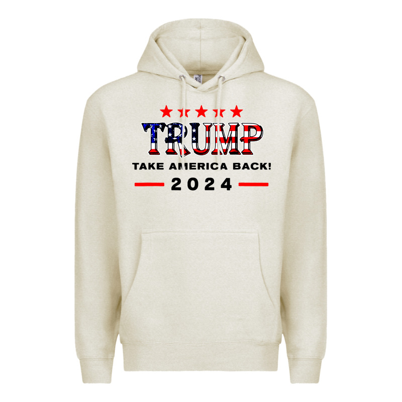 Donald Trump 2024 Take America Back Election Premium Hoodie by artisFamous | Teevron