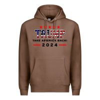 Chestnut donald trump 2024 take america back election Premium Hoodie - artisFamous