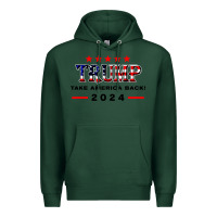 Sports Green donald trump 2024 take america back election Premium Hoodie - artisFamous