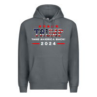Rock donald trump 2024 take america back election Premium Hoodie - artisFamous