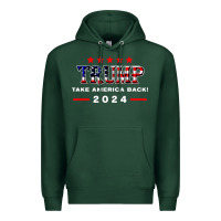 Donald Trump 2024 Take America Back Election Premium Hoodie | Teevron