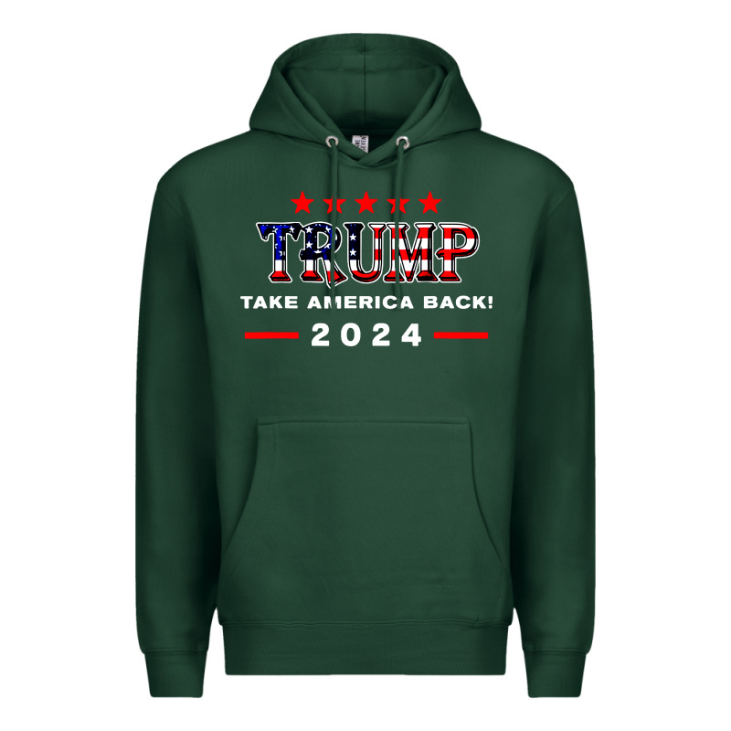 Donald Trump 2024 Take America Back Election Premium Hoodie by artisFamous | Teevron